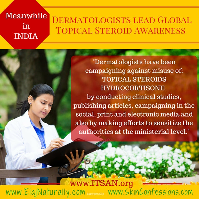 Topical Steroid Side Effects recognized by Indian Dermatologists