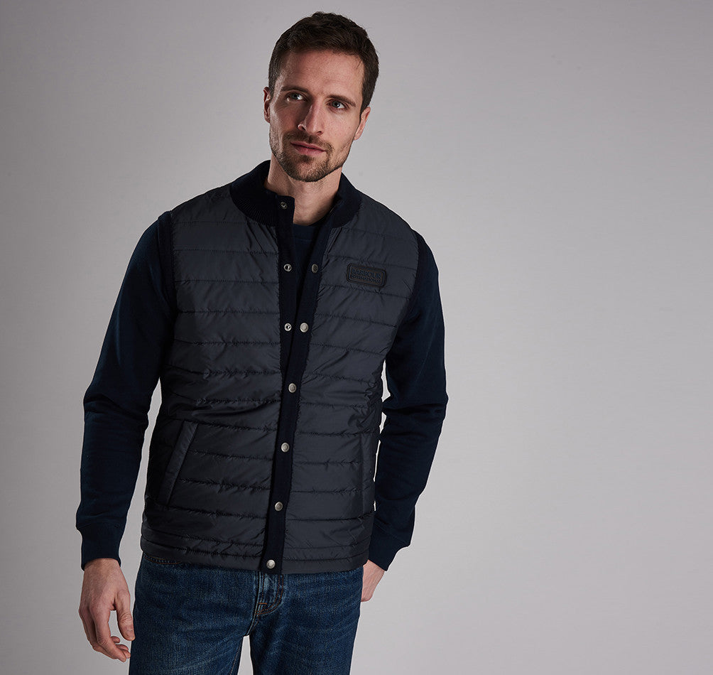 barbour mens gilet sale