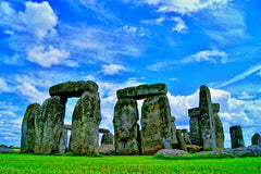 Stonehenge, The Great Sphinx, The Egyptian Pyramids and the Parthenon