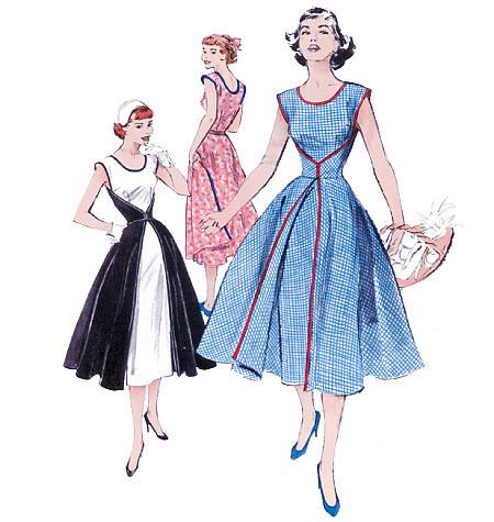 B4790 Misses' Vintage Wrap Dress | Very Easy
