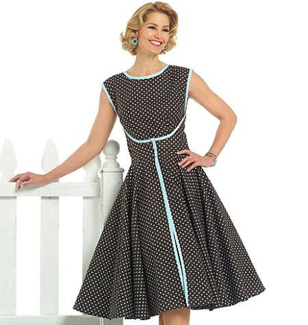 B4790 Misses' Vintage Wrap Dress | Very Easy
