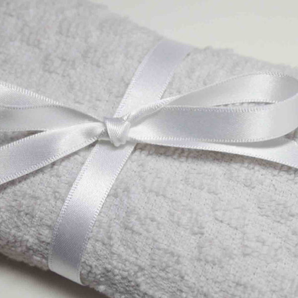 black and white satin ribbon