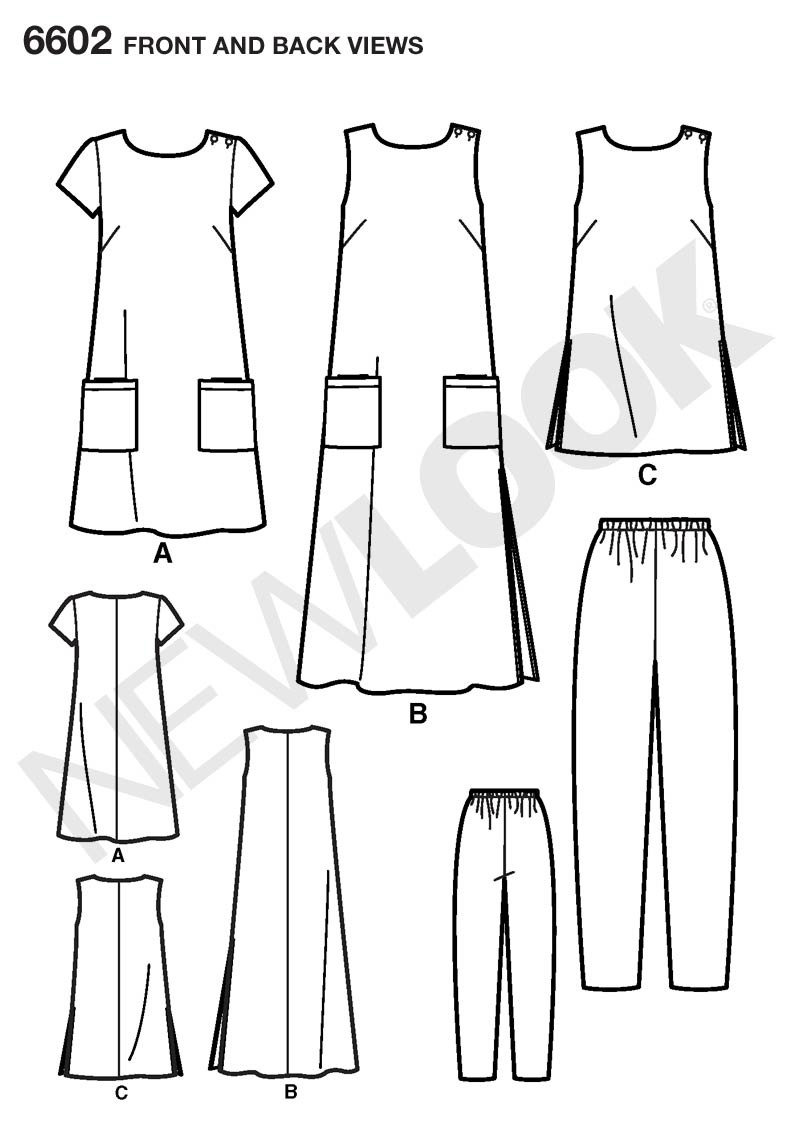  New Look 6602 sewing pattern