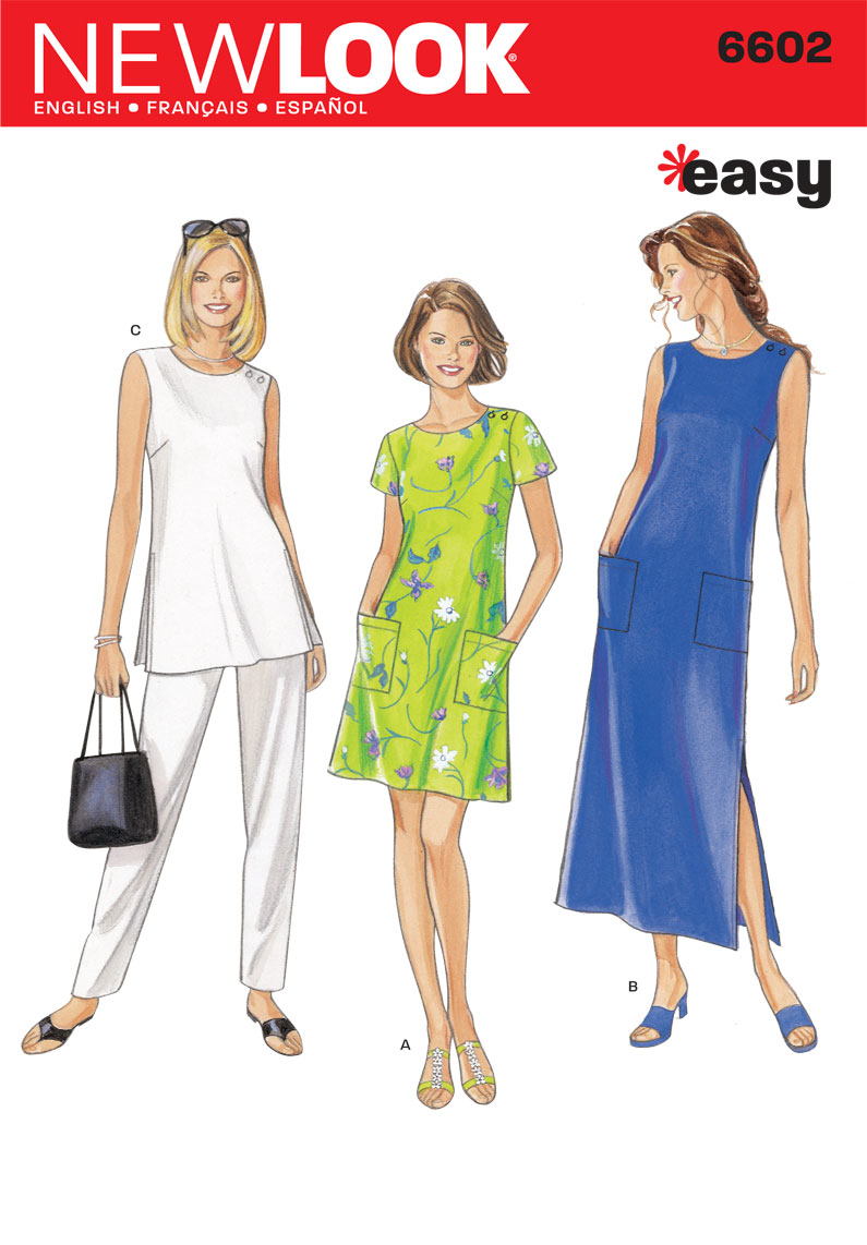  New Look 6602 sewing pattern