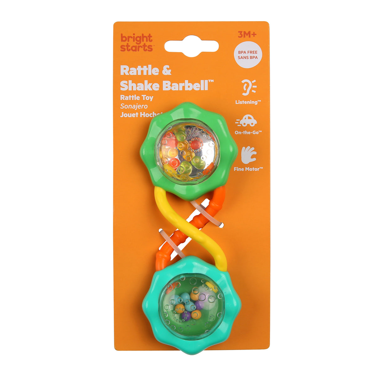 bright starts barbell rattle