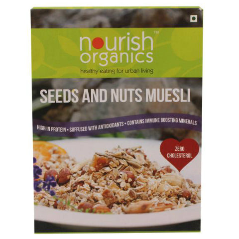 Nourish Organics Seeds & Nuts Muesli 350gm