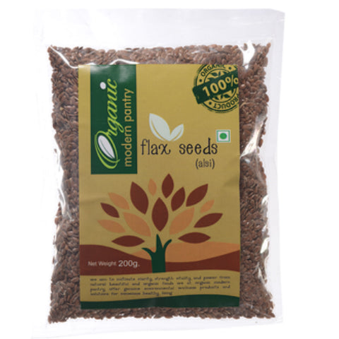 Organic Modern Pantry Flax Seeds Natural 200gm