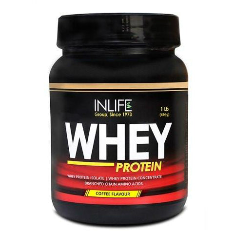 Inlife Whey Protein (Coffee Flavour) 454gm