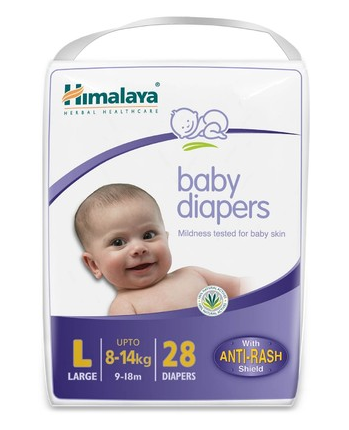 Himalaya Baby Diapers Large (28 Pieces)
