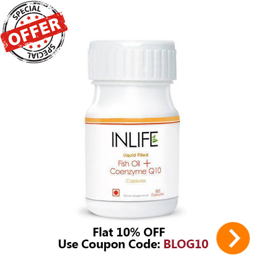 INLIFE PHARMA FISH OIL + COQ10 60 CAPSULES