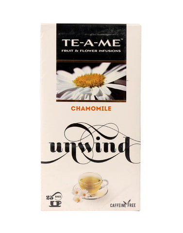 TE-A-ME Chamomile Infusion Tea (25 Tea Bags)
