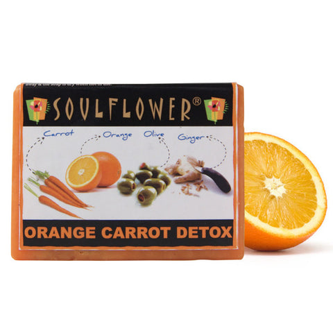 Soulflower Ornage Carrot Detox Soap 150gm