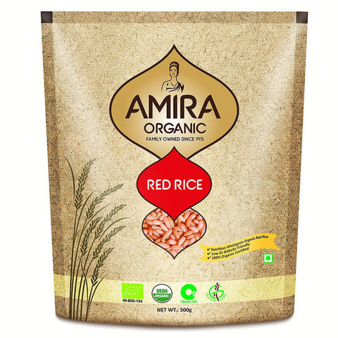 Amira Organic Organic Red Rice 500gm