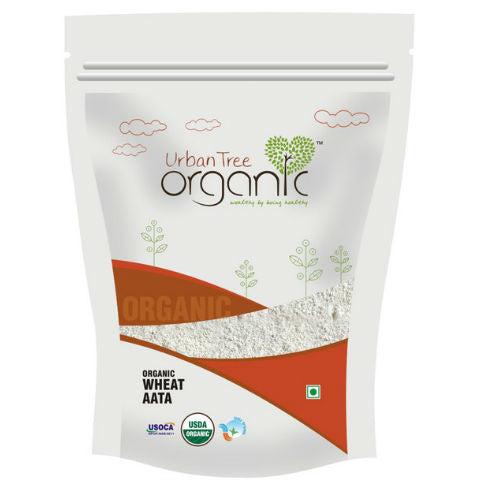 Urban Tree Organic Wheat Sharbati Atta 1Kg