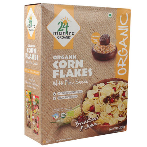 24 Mantra Corn Flakes 300gm