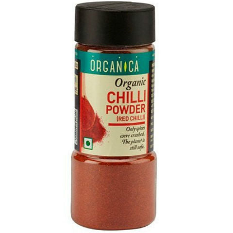 Organica Organic Chilli Powder 75gm (Pack Of 2)