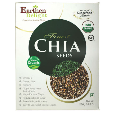 Organa Organic Chia Seeds 100gm
