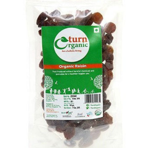 Turn Organic Raisin (Pack Of 2)