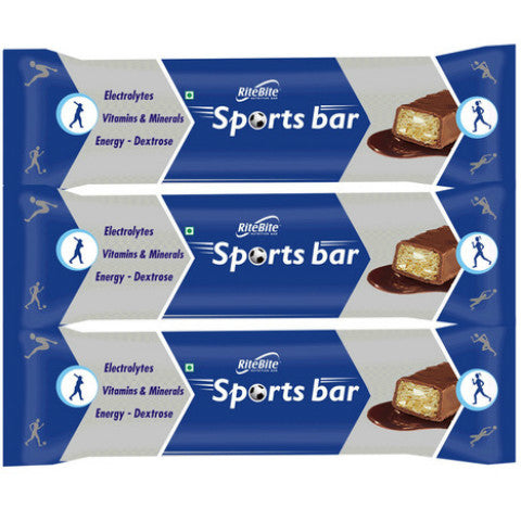 RiteBite Sports Bars (Pack Of 3)