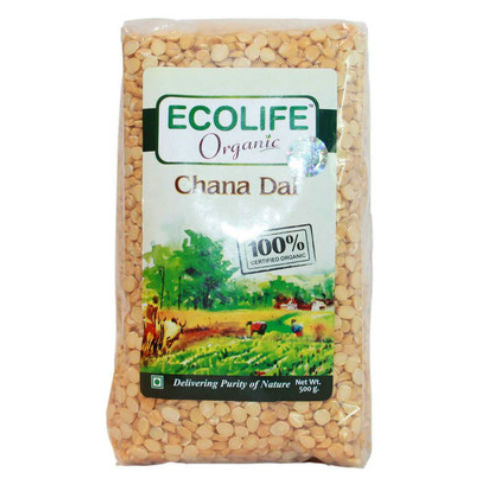 Ecolife Organic Chana Dal 500gm