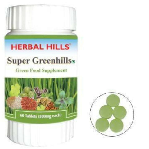 Herbal Hills Super Greenhills 60 Tablets