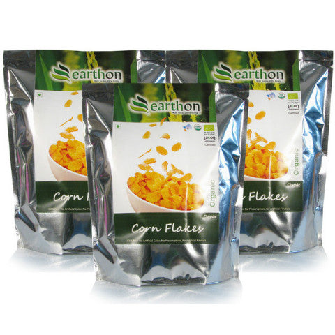 Earthon Corn Flakes (Pack Of 3)