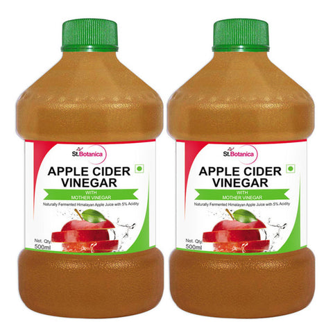 StBotanica Apple Cider Vinegar 100% Natural And Pure (Pack Of 2)