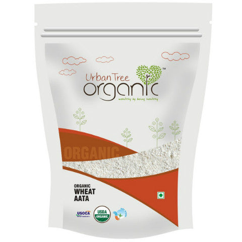 Urban Tree Organic Wheat Sharbati Atta 1Kg