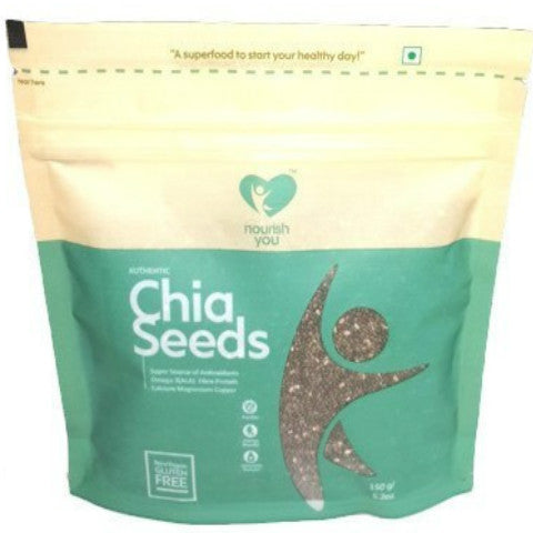 Nourish You Natural Chia Seeds 150gm