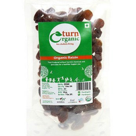 Turn Organic Raisin (Pack Of 2)