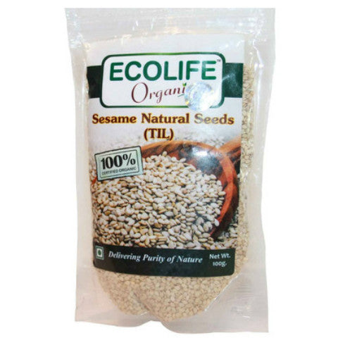 Ecolife Organic Sesame Natural (Pack Of 2)