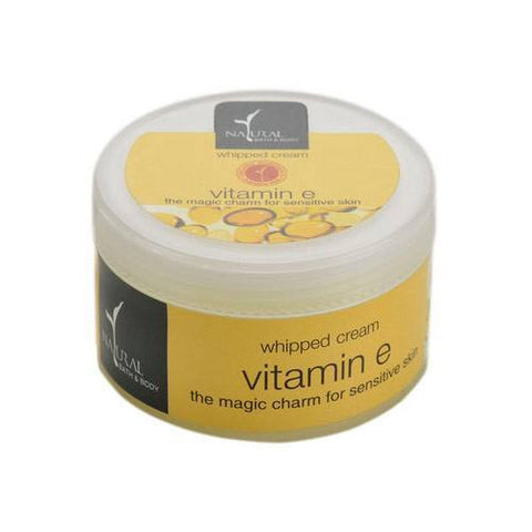 Natural Bath & Body Whipped Cream-Vitamin E 50ml
