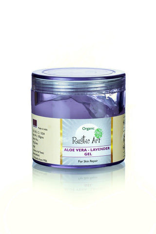 Rustic Art Organic Aloe Vera - Lavender Gel 100ml