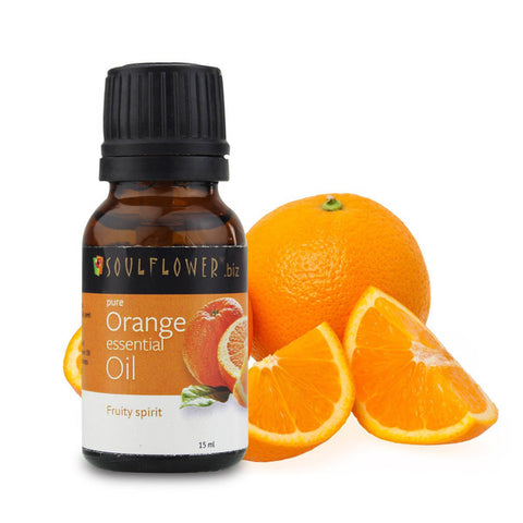 Soulflower Essential Oil Orange 15ml