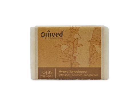 Omved Ojas Sandalwood Bath Bar 125gm