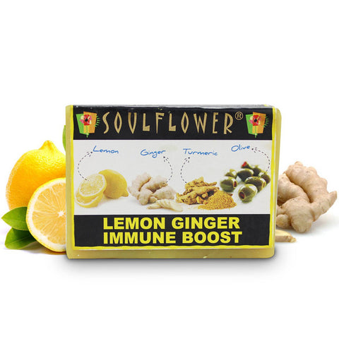 Soulflower Lemon Ginger Immune Boost 150gm