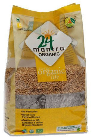Organic wheat and grains