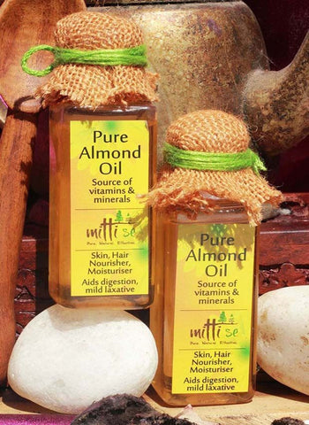Body Oil - Mitti Se Pure Almond Oil 50ml