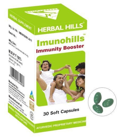 Immune Booster - Herbal Hills Imunohills 30 Capsules