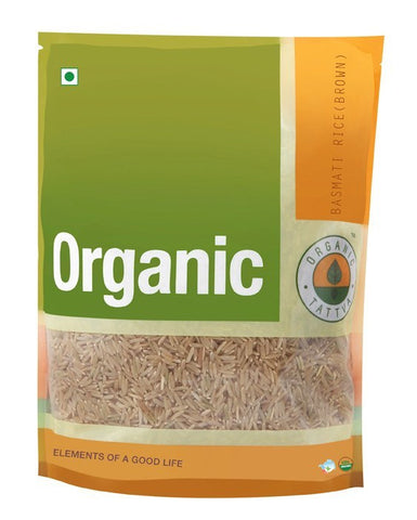 Rice - Organic Tattva Organic Basmati Rice- Brown 1kg