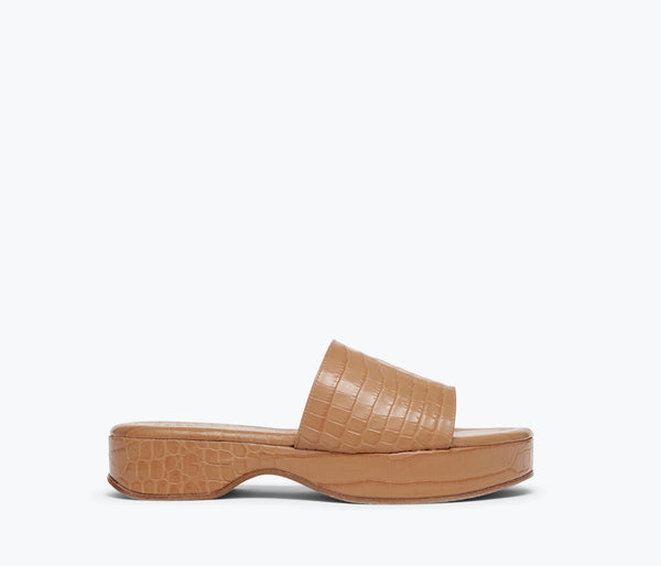 DIANA - Quince Embossed Croc, [product-type] - FREDA SALVADOR Power Shoes for Power Women