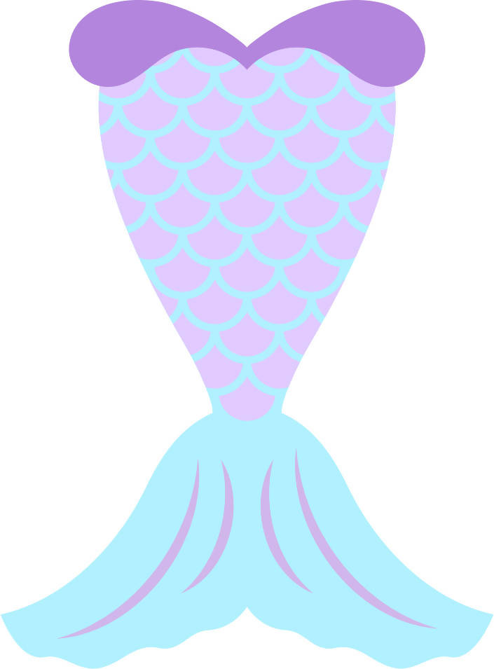 Mermaid Tail Silhouette – Cookiecad