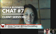 Doula Business Chat Session 7 Client Services