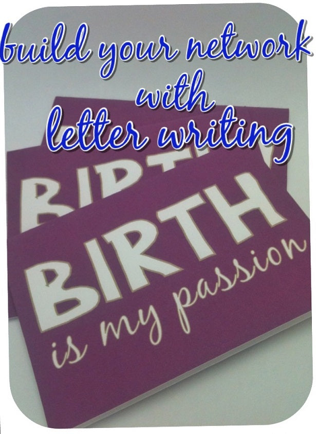 Build Your Doula Network with Letter writing