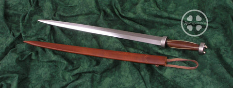 Custom Rondel from A&A with scabbard and grip detail.