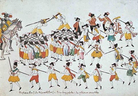 German Cutters Guild Dance 1600