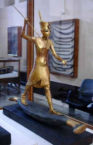 Javelin figure from Tut's tomb