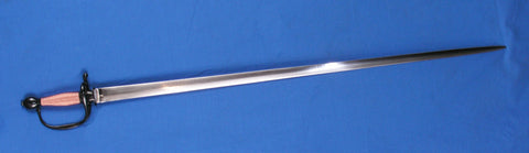 German smallsword with copper wire grip