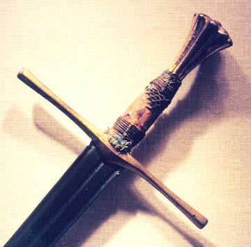 Grip of training sword in The Metropolitan Museum NY.