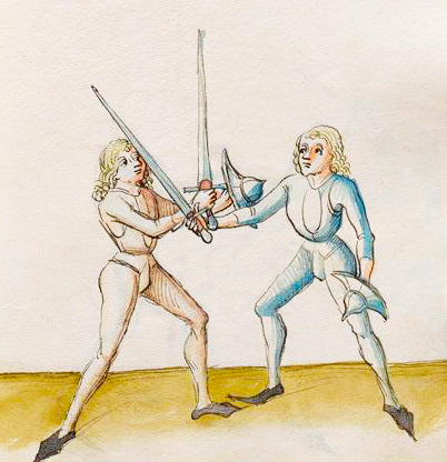 Sword and buckler fighters